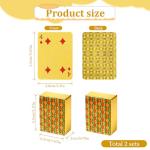 Mini Gold Waterproof Playing Cards – 2 Decks