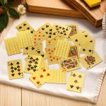 Mini Gold Waterproof Playing Cards – 2 Decks