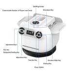 Automatic 2-in-1 Card Shuffler and Dealer