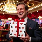 Red and Black Poker Card Suit Wrapping Paper