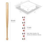 Red and Black Poker Card Suit Wrapping Paper