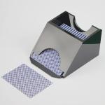 Manual Playing Card Dealing Shoe and Shuffler