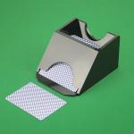 Manual Playing Card Dealing Shoe and Shuffler
