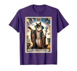 Siamese Cat Tarot Card Graphic Tee