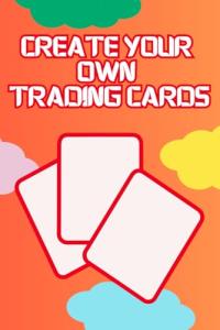 DIY Trading Cards Activity Book for Ages 4+