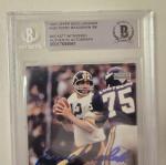 Terry Bradshaw Signed 1997 Upper Deck Card