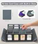 TiMOVO Card Dividers for Commander Deck Boxes - 12 PCS