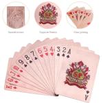 Rose Gold Waterproof Playing Cards - Luxury Casino Deck