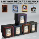 Jaffzora Magnetic Card Deck Box for MTG
