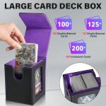 Jaffzora Magnetic Card Deck Box for MTG