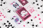 Hello Kitty Bicycle Playing Cards - Black & Pink