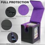 Jaffzora Magnetic Card Deck Box for MTG