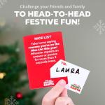 Not So Secret Santa Holiday Card Game for Families
