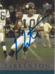 Fran Tarkenton Minnesota Vikings Signed Card #37