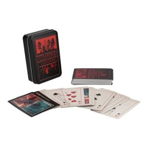 Stranger Things Playing Cards Collectible Tin Set