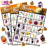 Halloween Bingo Game for 40 Players