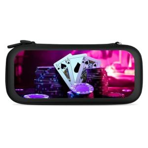 Abstract Art Casino Carry Case for Playing Cards