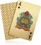 Gold Waterproof Playing Cards Deck for All Occasions