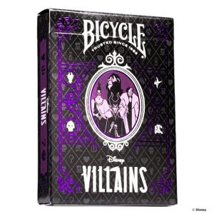 Bicycle Disney Villains Playing Cards: Green or Purple