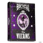Bicycle Disney Villains Playing Cards: Green or Purple
