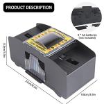 Electric Card Dealer and Shuffler, 2 Decks