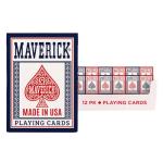 12-Pack Maverick Playing Cards - Red & Blue Decks