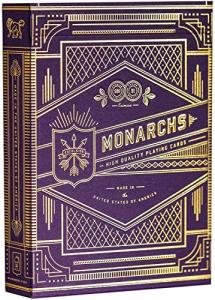 MJM Monarch Royal Edition Purple Playing Cards