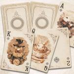 Vintage-Themed Premium Playing Cards with Exquisite Design