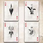 Vintage-Style Genesis Series Premium Poker Cards