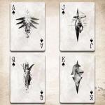 Vintage-Style Genesis Series Premium Poker Cards