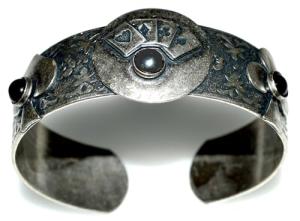 Luck of the Draw Aces Cuff Bracelet