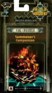 Fire Crusader Theme Deck for Eye of Judgment