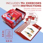 Core Strength Exercise Cards – 75+ Workouts Included