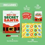Not So Secret Santa Holiday Card Game for Families