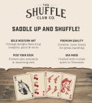 Western Cowboy Poker Cards - Vintage Style Deck