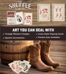 Western Cowboy Poker Cards - Vintage Style Deck