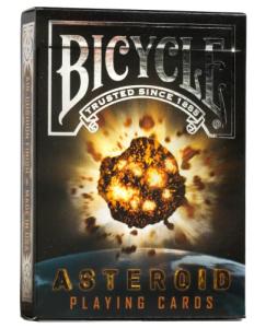 Bicycle Asteroid Black Playing Cards