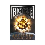Bicycle Asteroid Black Playing Cards