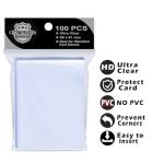 100PCS Clear Card Sleeves for Magic and Sports