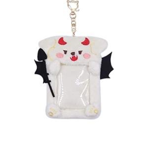Kpop Little Devil Plush Card Holder Case