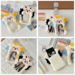 Kpop Little Devil Plush Card Holder Case
