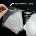 Clear Penny Card Sleeves for Trading Cards - 200 Count