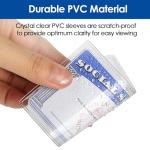 MaxGear Medicare Card Protector Sleeves, 6 Pack