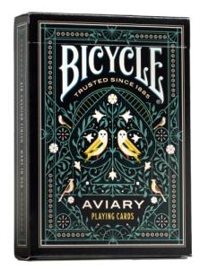 Bicycle Aviary Teal Playing Cards