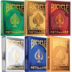 Bicycle Metalluxe Playing Cards Collector's Bundle – 6 Decks