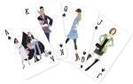 Stylish Fashion Illustration Playing Cards Deck