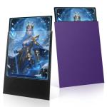 200 Matte Dual Trading Card Sleeves - Metallic Purple