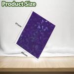 100 Count Purple Holographic Card Sleeves for TCG