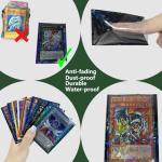 100 Count Purple Holographic Card Sleeves for TCG