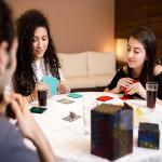 100 Count Purple Holographic Card Sleeves for TCG